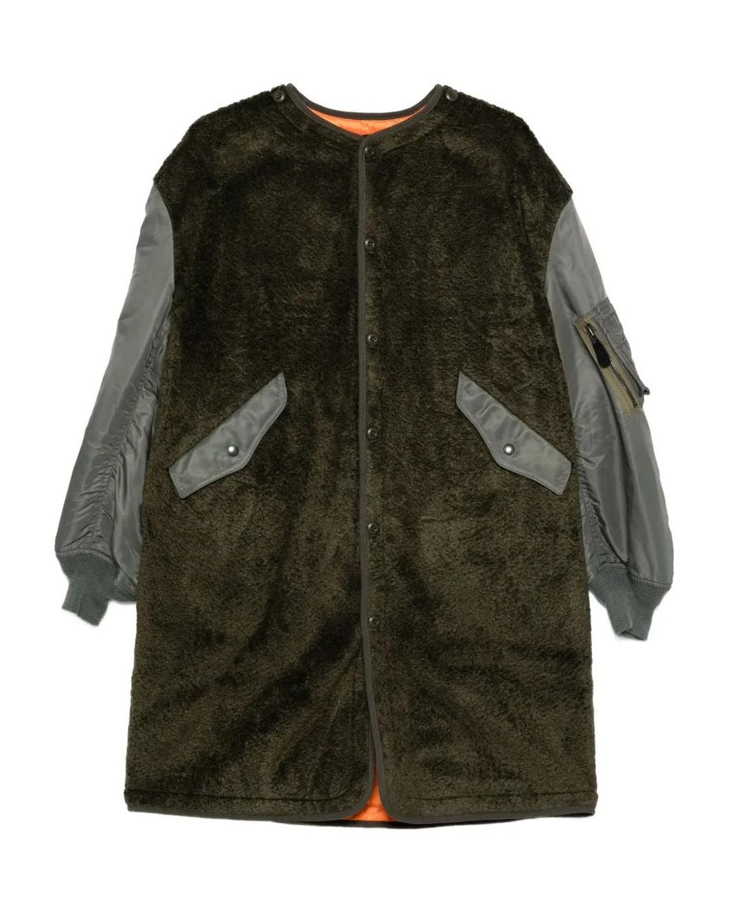 Junya Watanabe Green Panelled Jacket