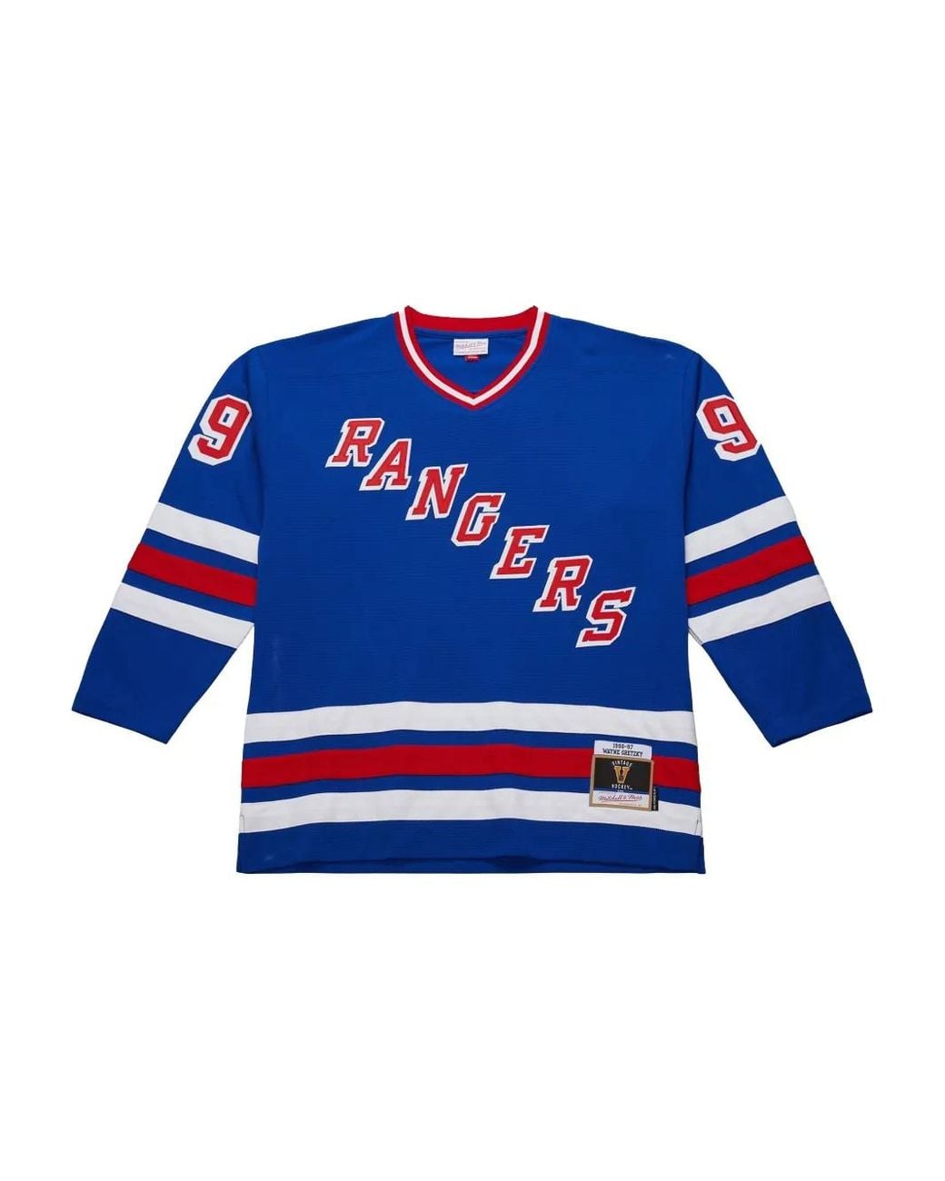 Mitchell & Ness Blue X Nhl New York Rangers 1996-97 Wayne Gretzky T-Shirt for men