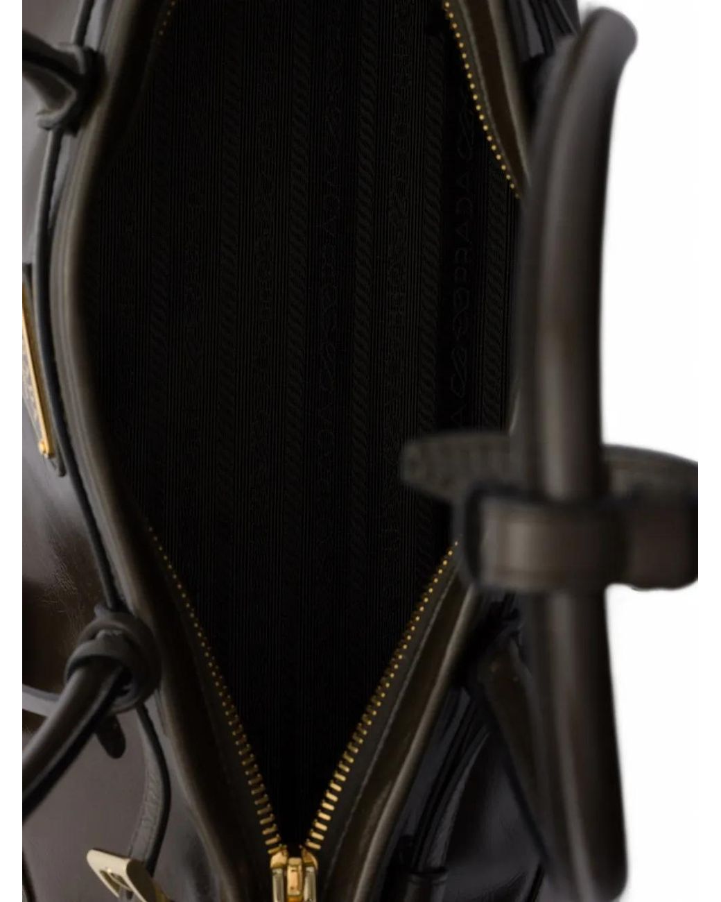 Prada Black Bonnie Medium Leather Bag