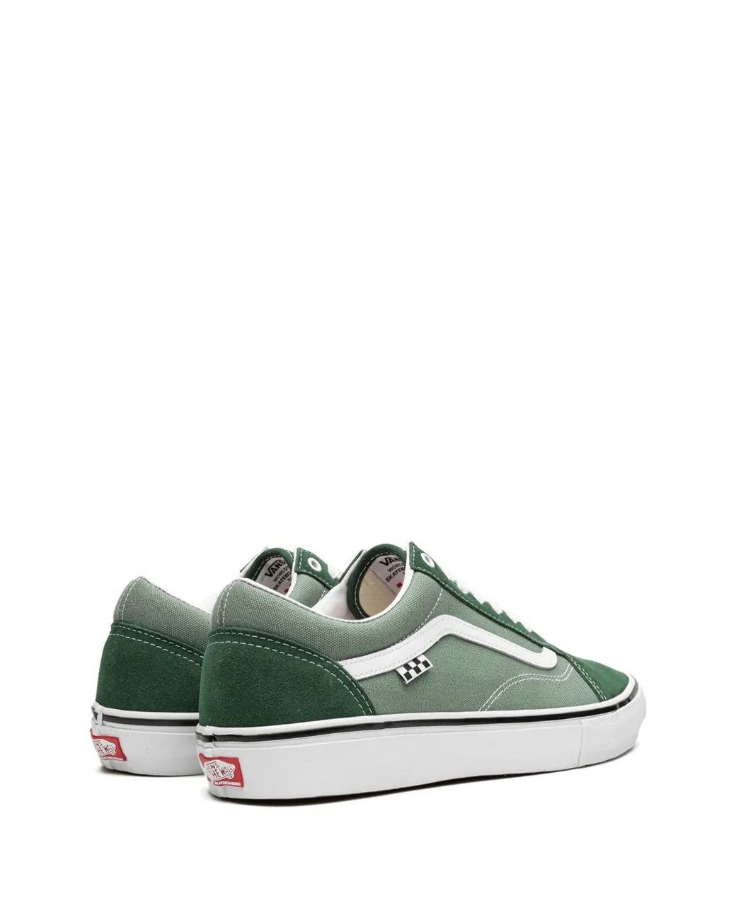Vans Green Old Skool Low-Top Sneakers