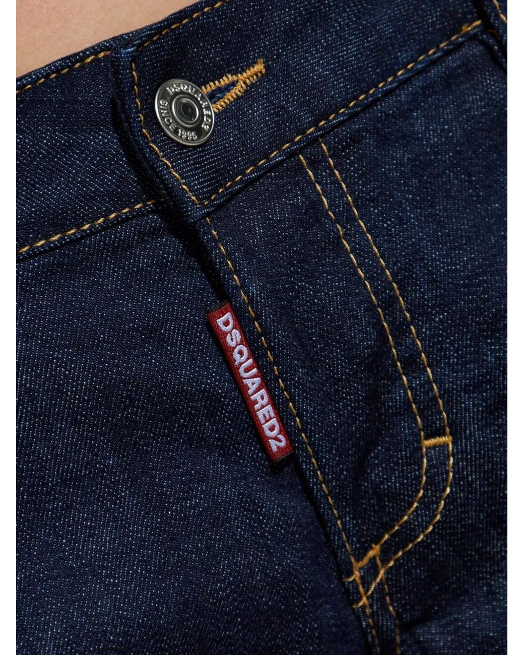 DSquared² Blue Dark Rinse Wash Jennifer Jeans
