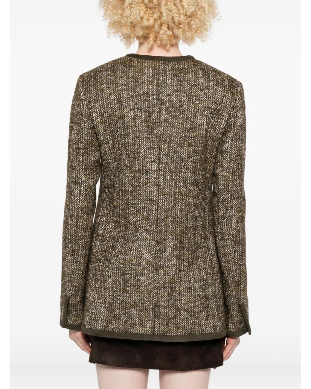 Golden Goose Deluxe Brand Brown Wool Blend Jacket
