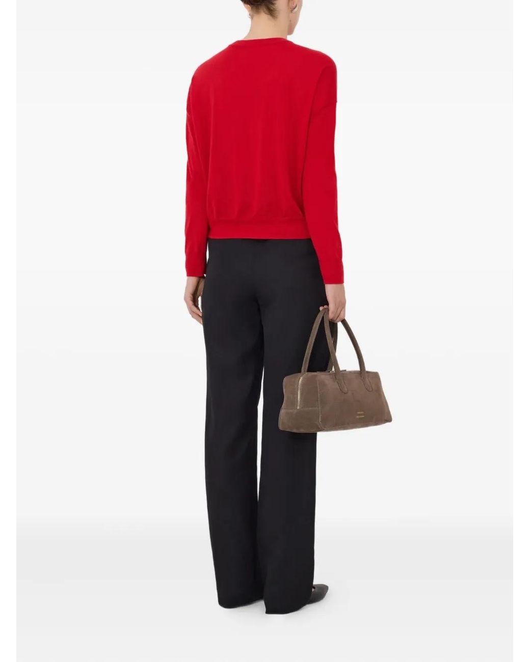 Loulou de Saison Red Kita Buttoned Cardigan