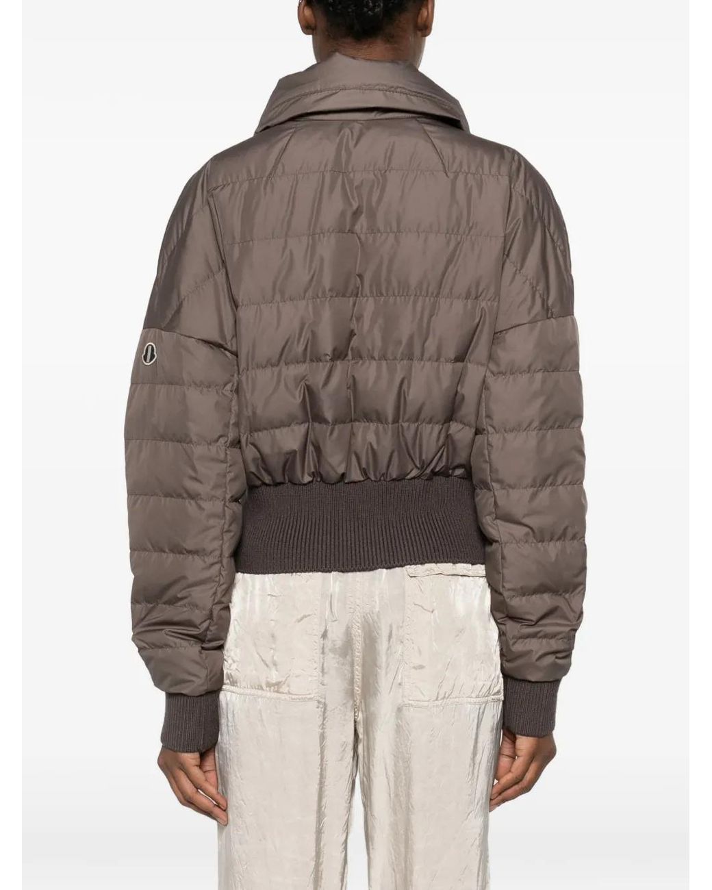 Moncler Brown Nylon Blouson Jacket