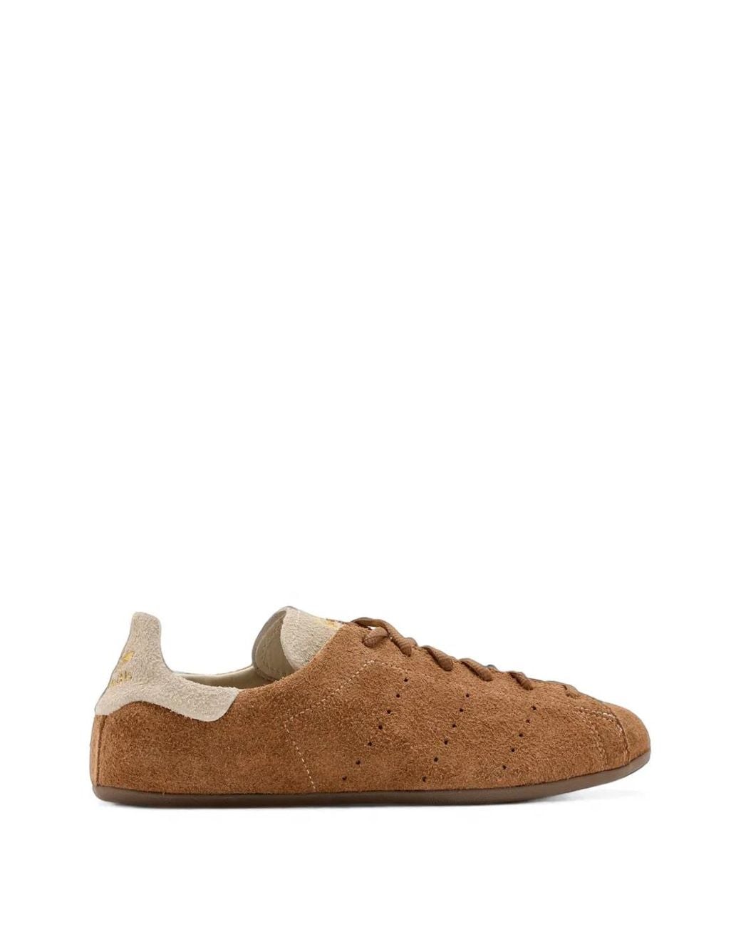 Adidas Brown Baskets Stan Smith Lo Pro