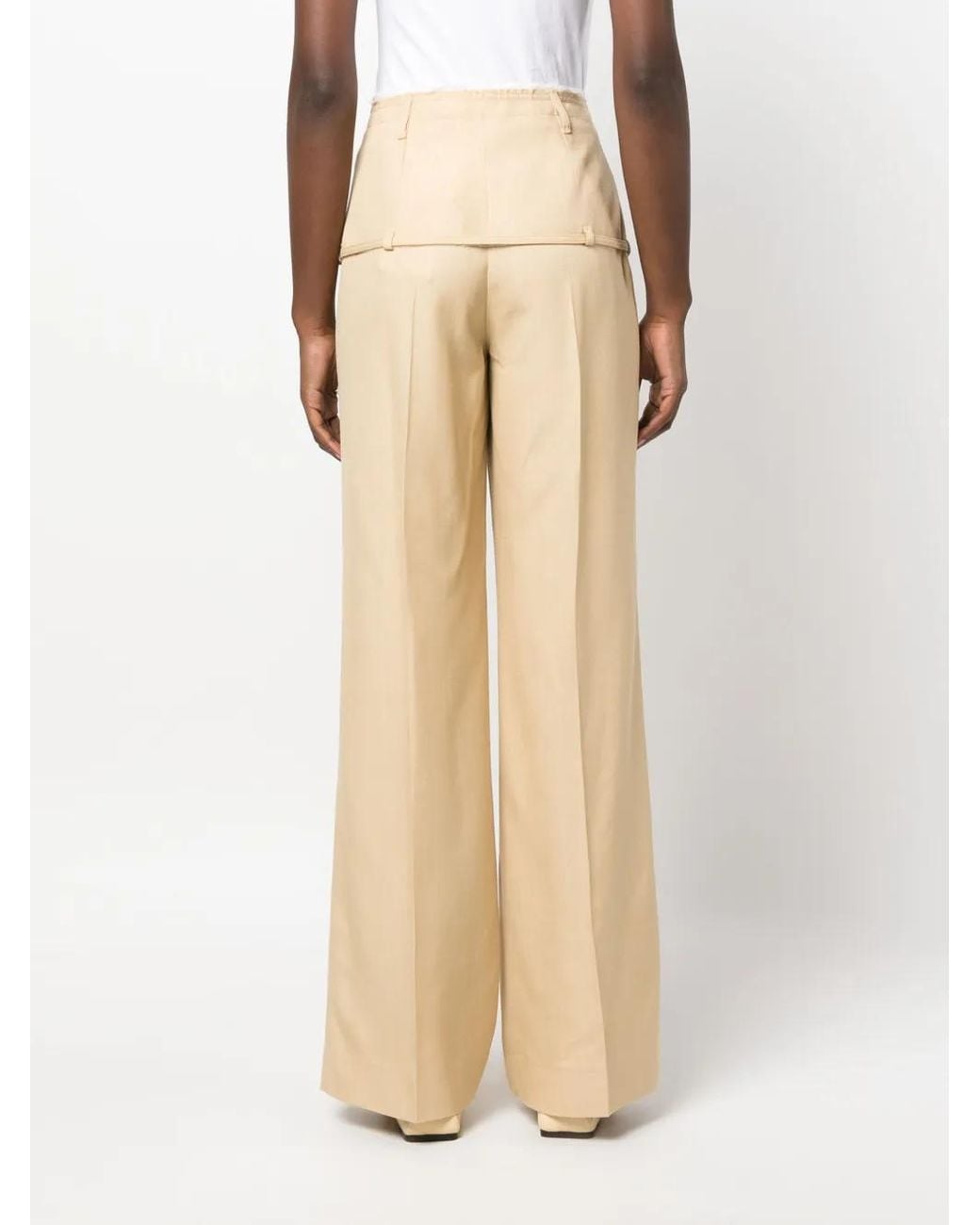 Jacquemus Natural Trousers