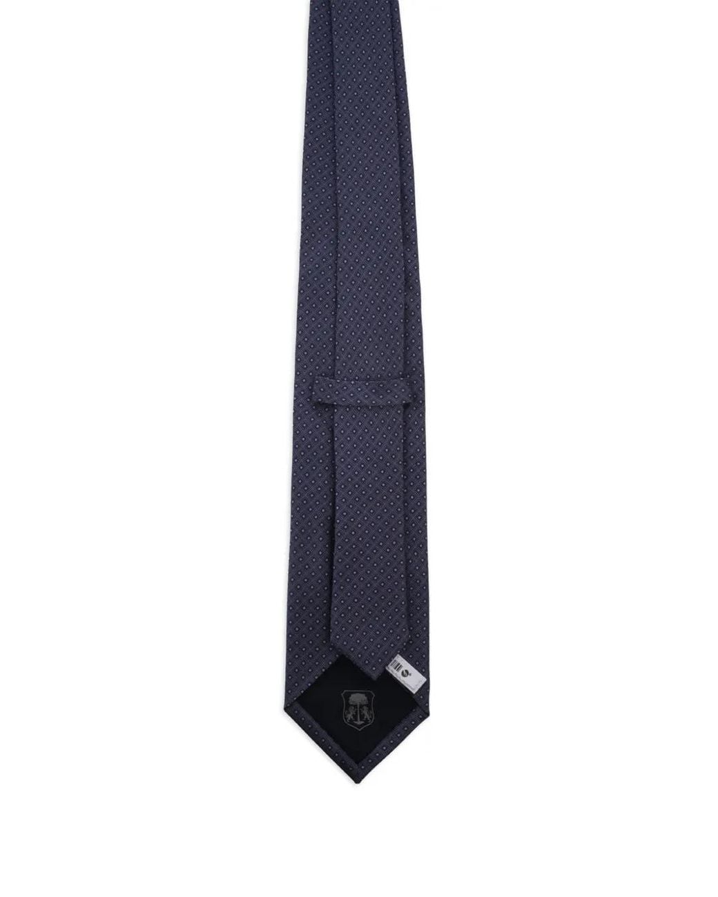 Corneliani Blue Patterned Tie for men
