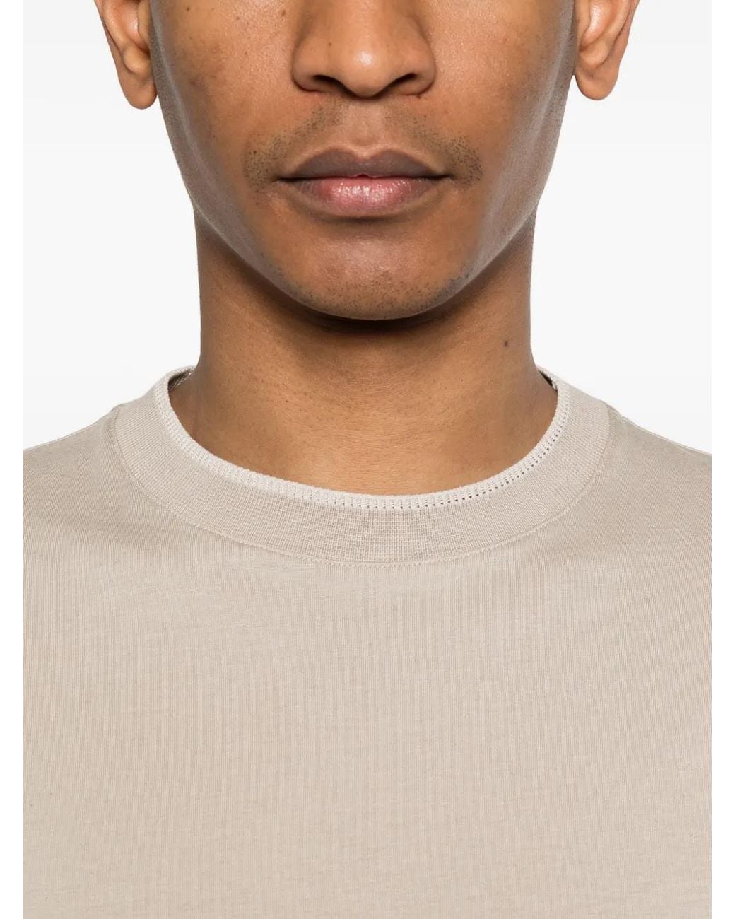 Canali Natural Short-Sleeve T-Shirt for men