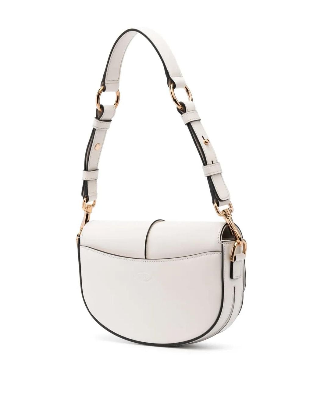 Tod's White Chic Mini Leather Crossbody Bag