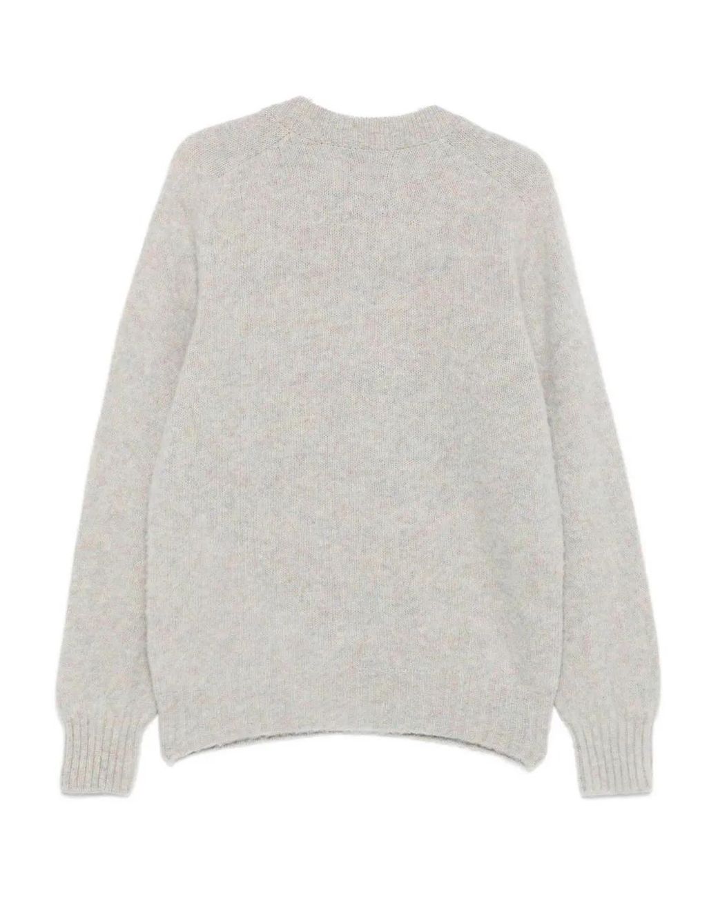 Howlin' By Morrison White V-Neck Sweater for men