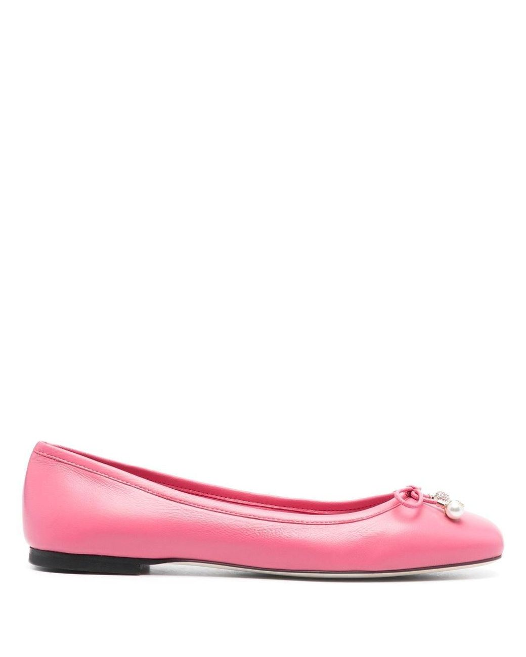 Jimmy Choo Elme Ballerina Shoes in Pink | Lyst