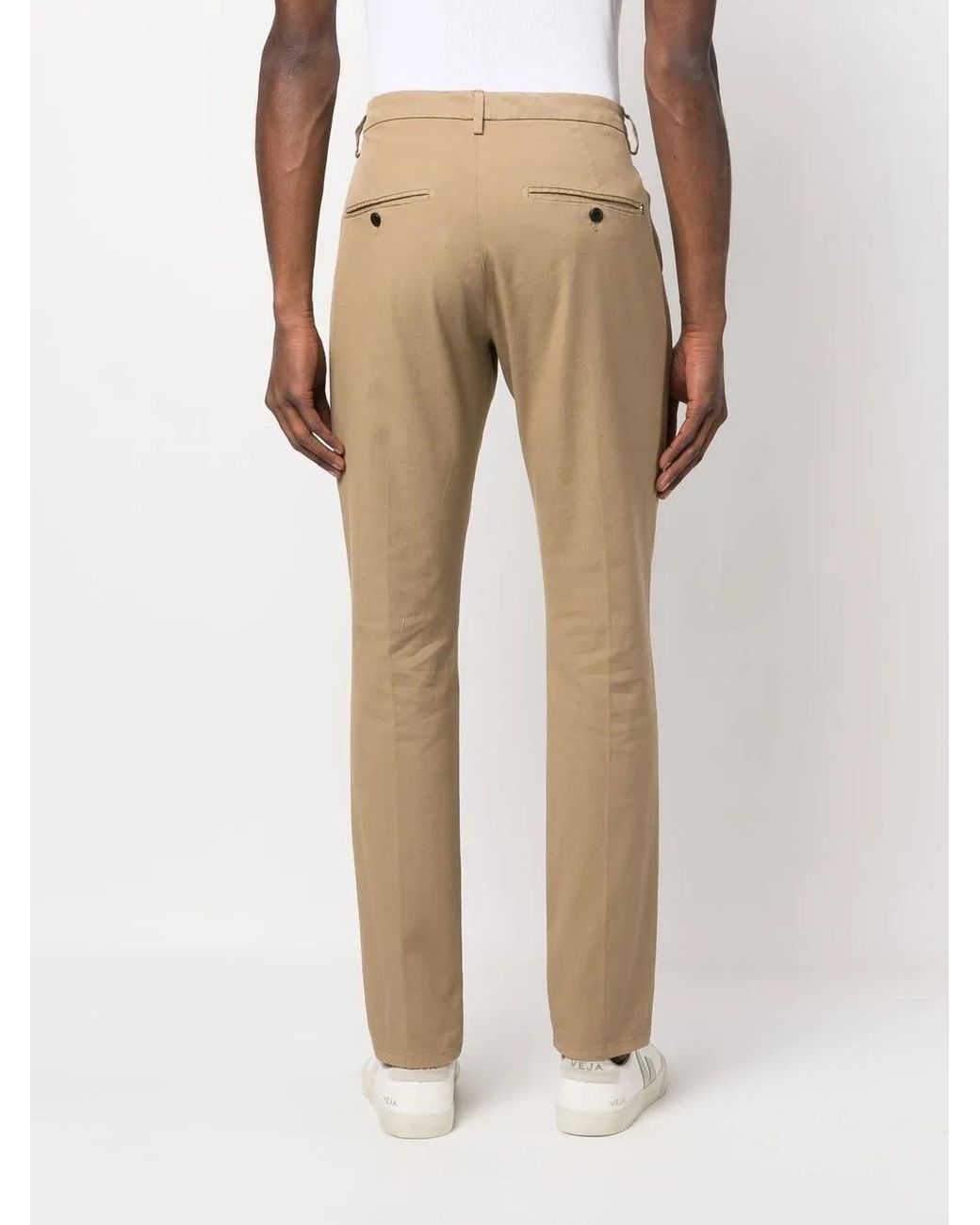 Dondup Natural Straight-Leg Chino Trousers for men