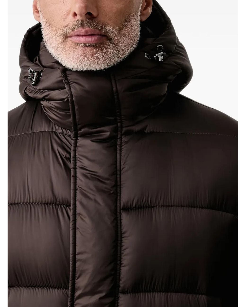 Joop! Black Padded Hooded Coat for men