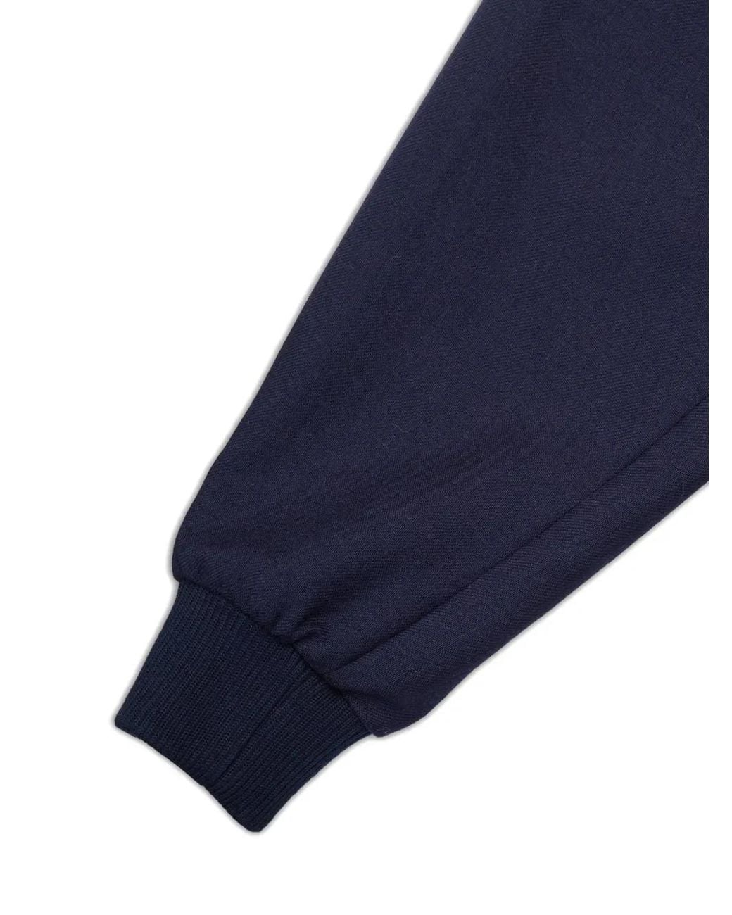 SELECTED Blue Zip-Up Patch-Pocket Jacket for men