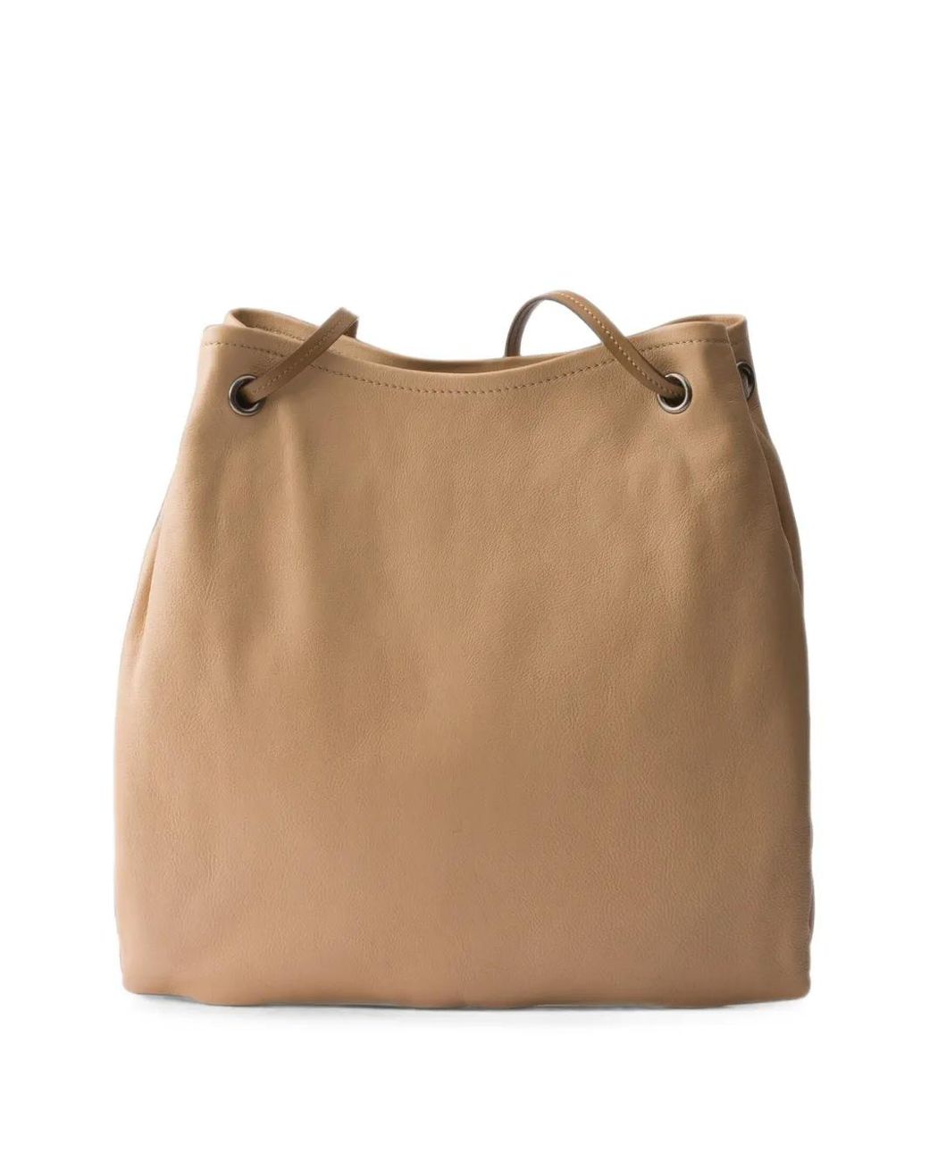 Prada Brown Route Large Leather Bag