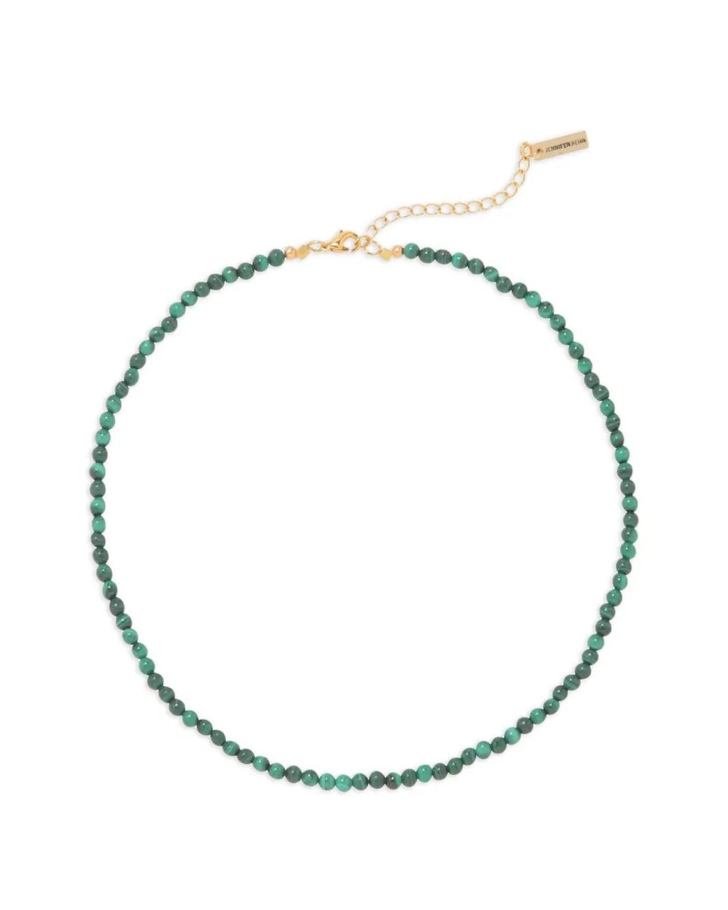 Jennifer Behr Metallic Ersa Beaded Necklace