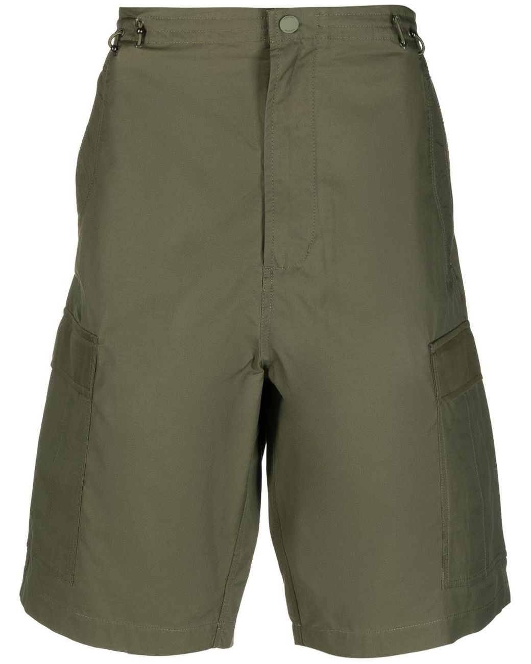 Maharishi Strap-detail Cargo Shorts in Green for Men | Lyst