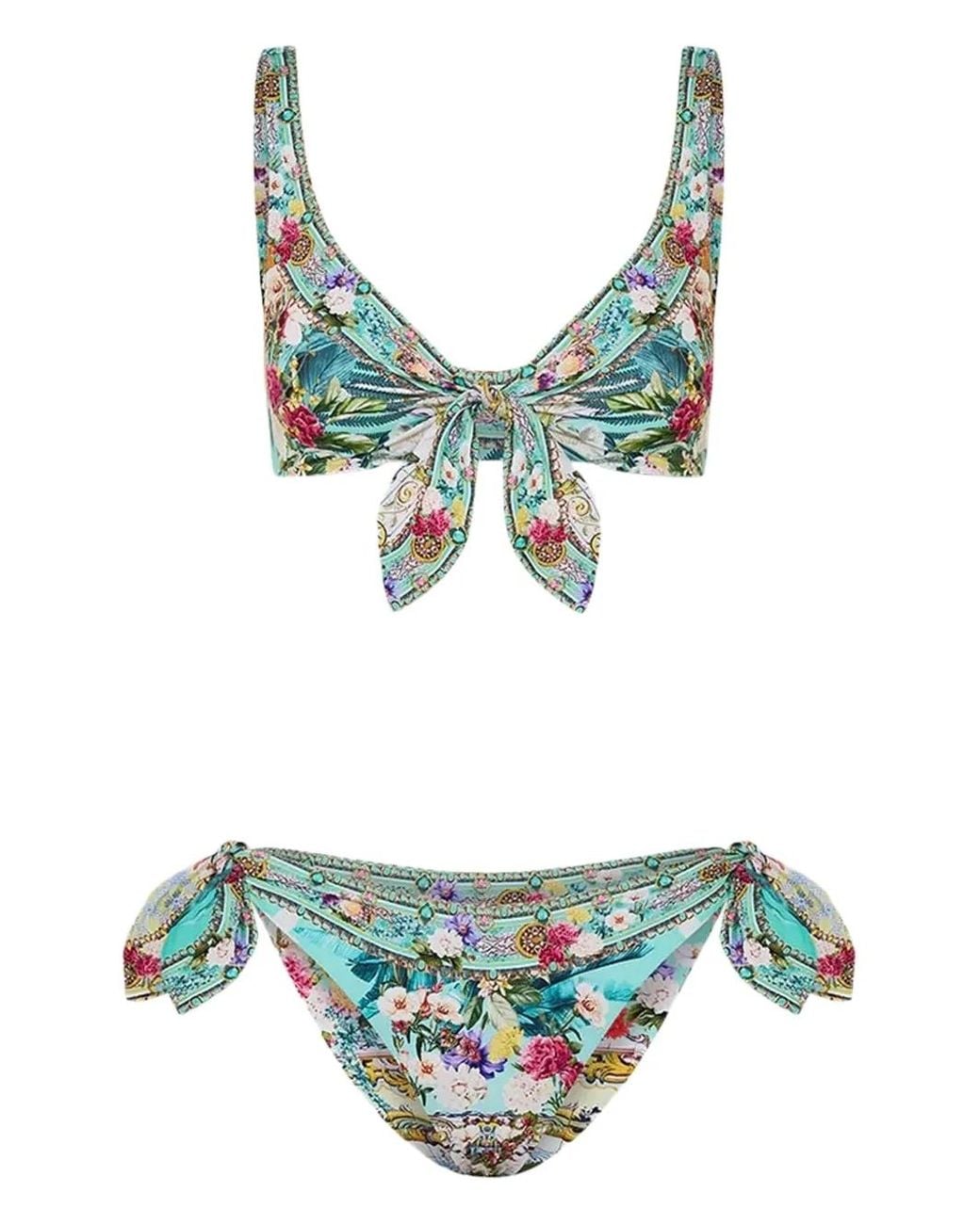 Camilla Green Bikini Gardens Of Queluz