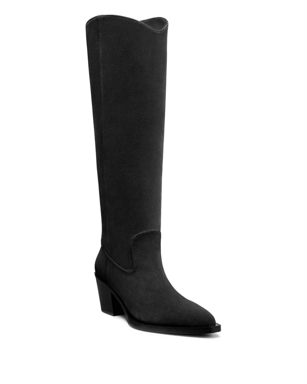 Stuart Weitzman Black Tate Knee-High Boots