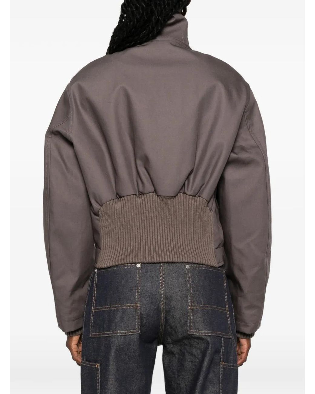 Victoria Beckham Brown Bomber Jacket