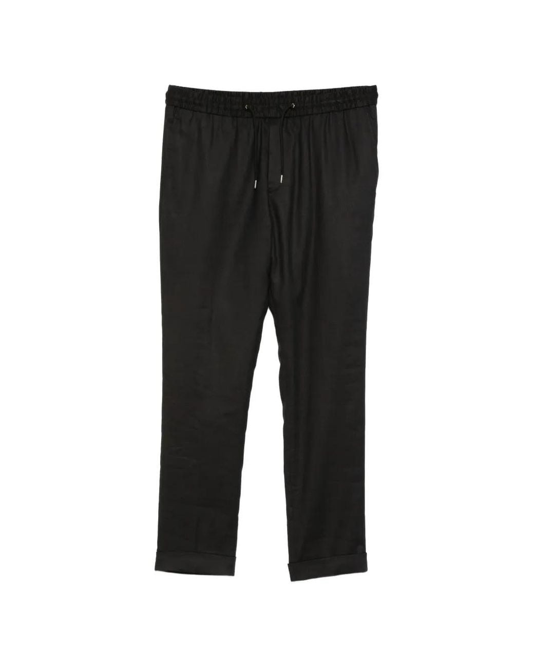 Paul Smith Black Drawstring Trousers for men