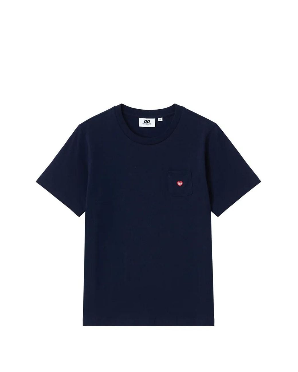 Chocoolate Blue T-Shirt À Motif Cœur