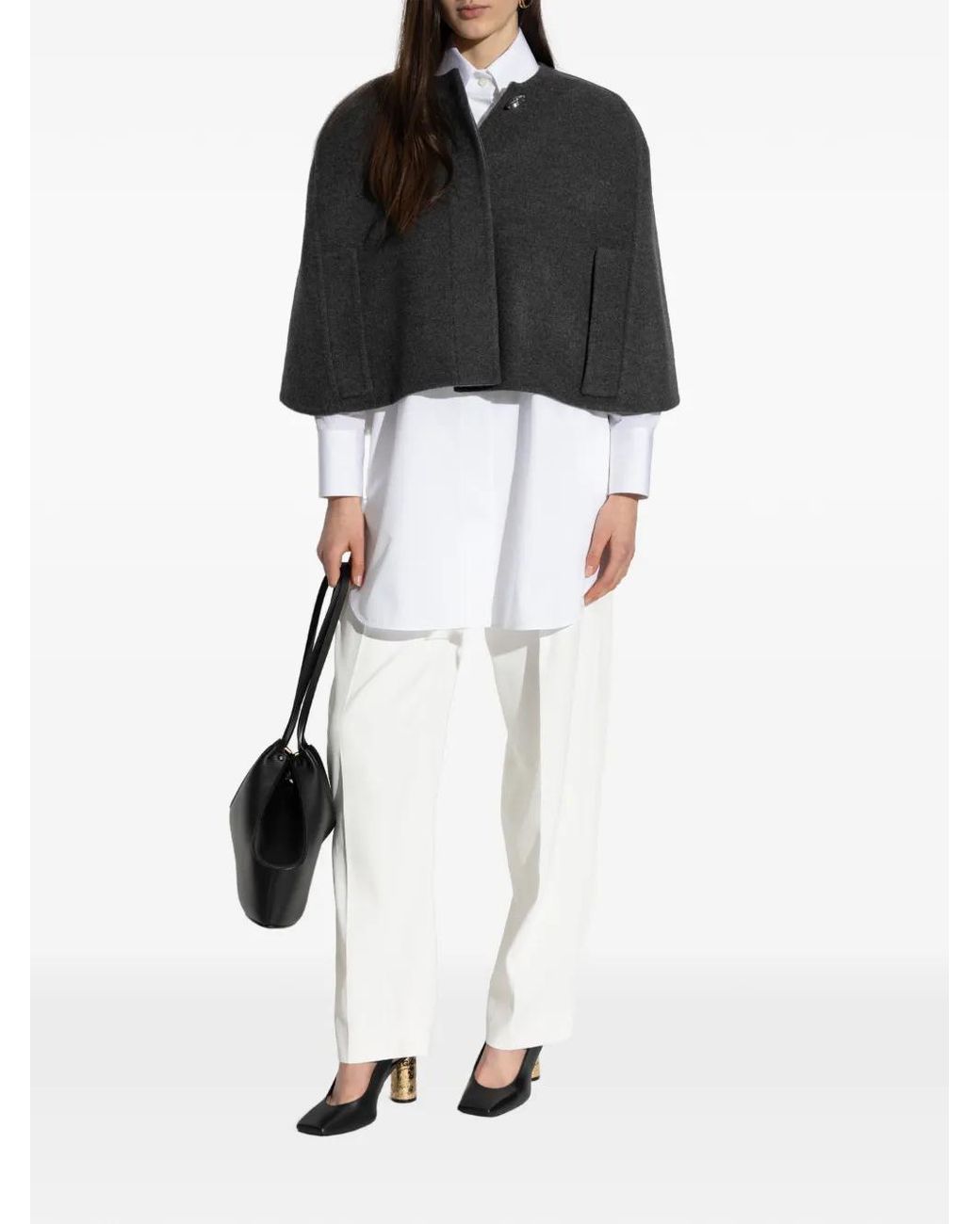 Givenchy Black Button Jacket