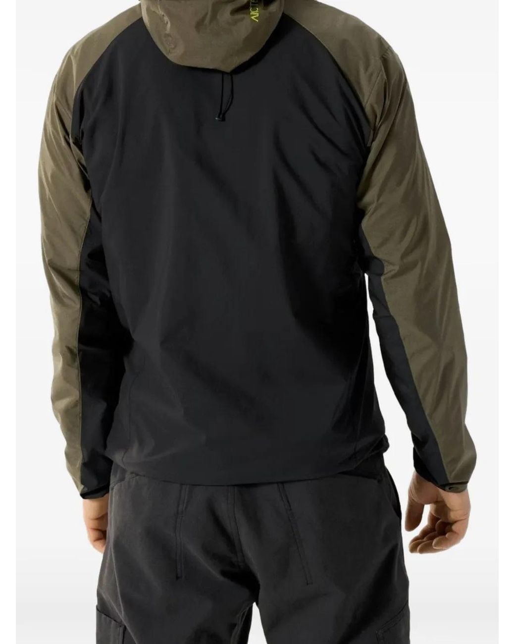 Arc'teryx Gray Squamish Colour-Block Hooded Jacket for men