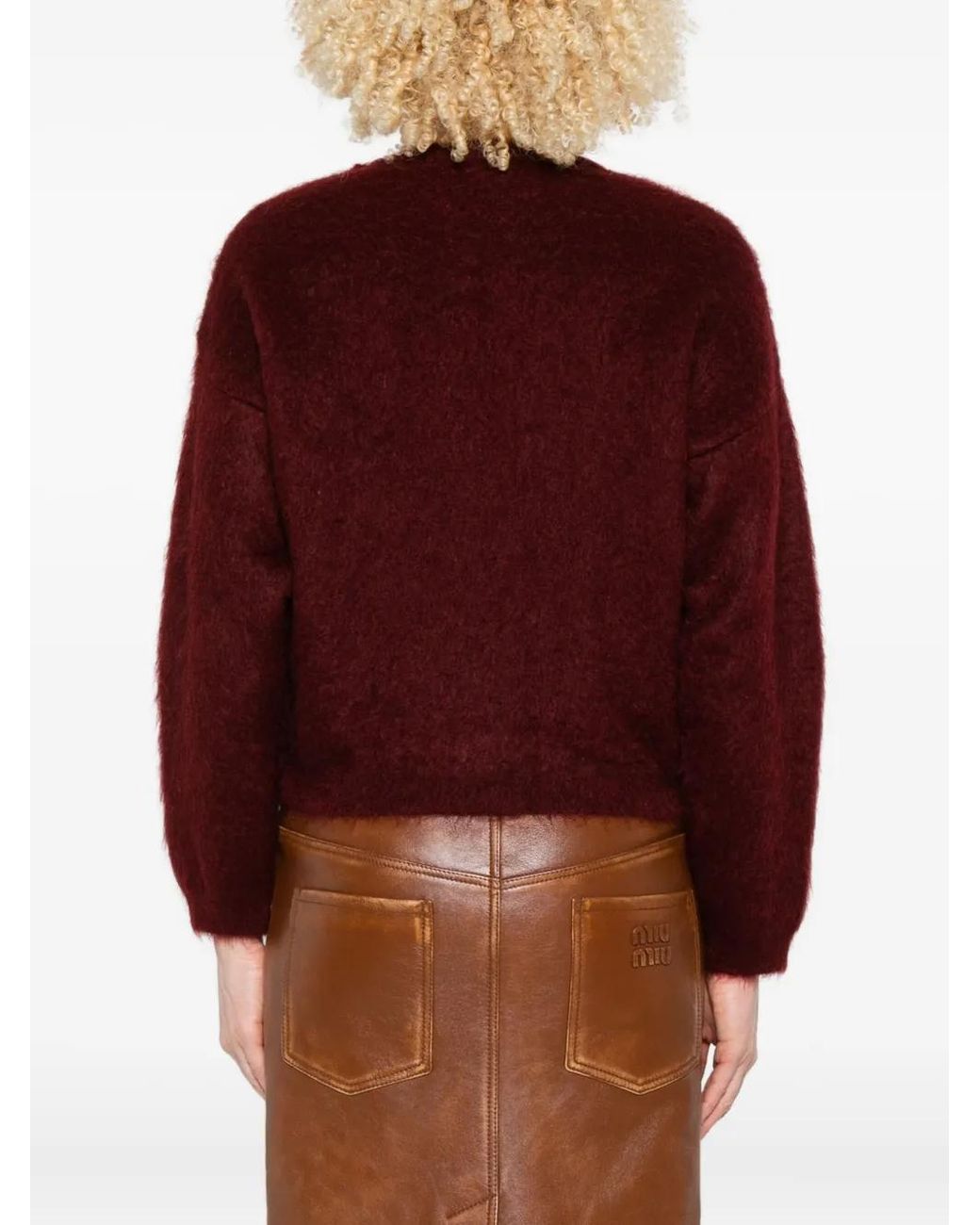N°21 Red Embellished Sweater