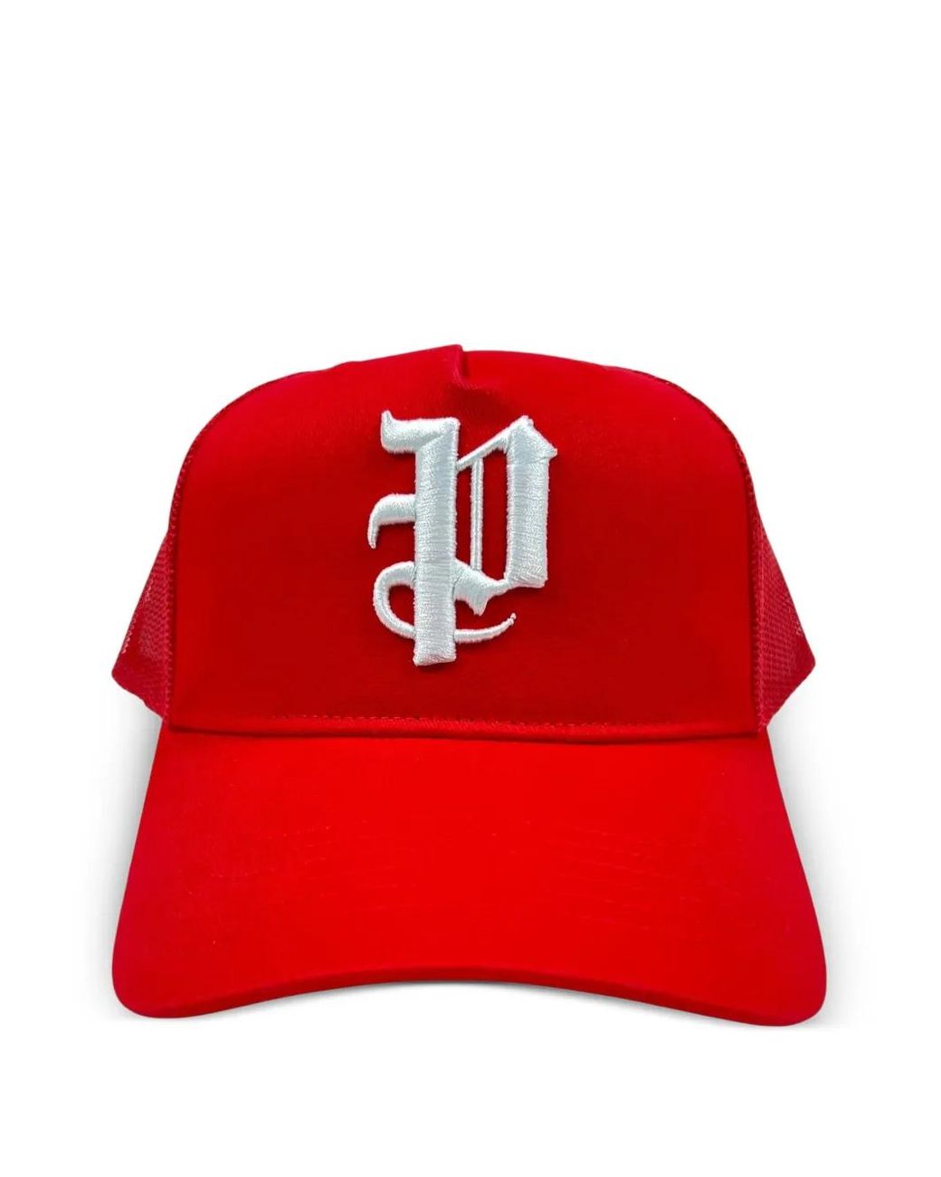 Purple Brand Logo-Embroidered Trucker Cap for men