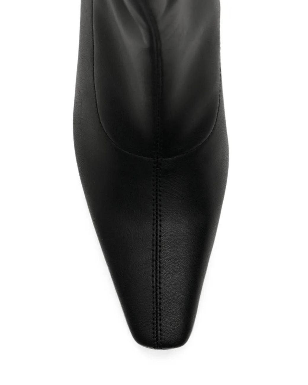 Senso Black Soraya Square-Toe Ankle Boots