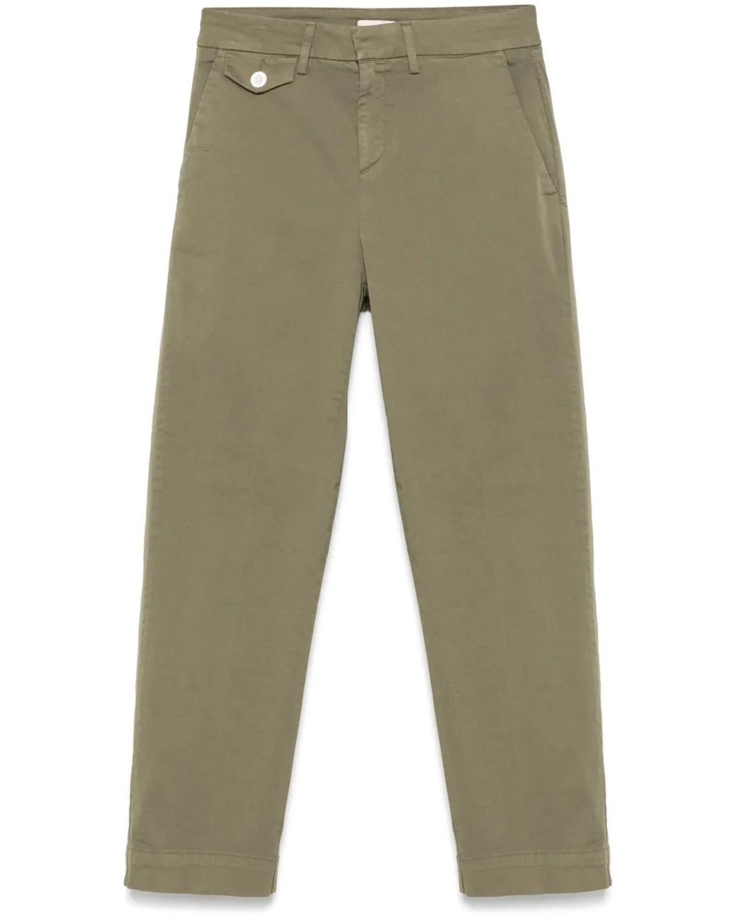 Liu Jo Green Cotton Chinos