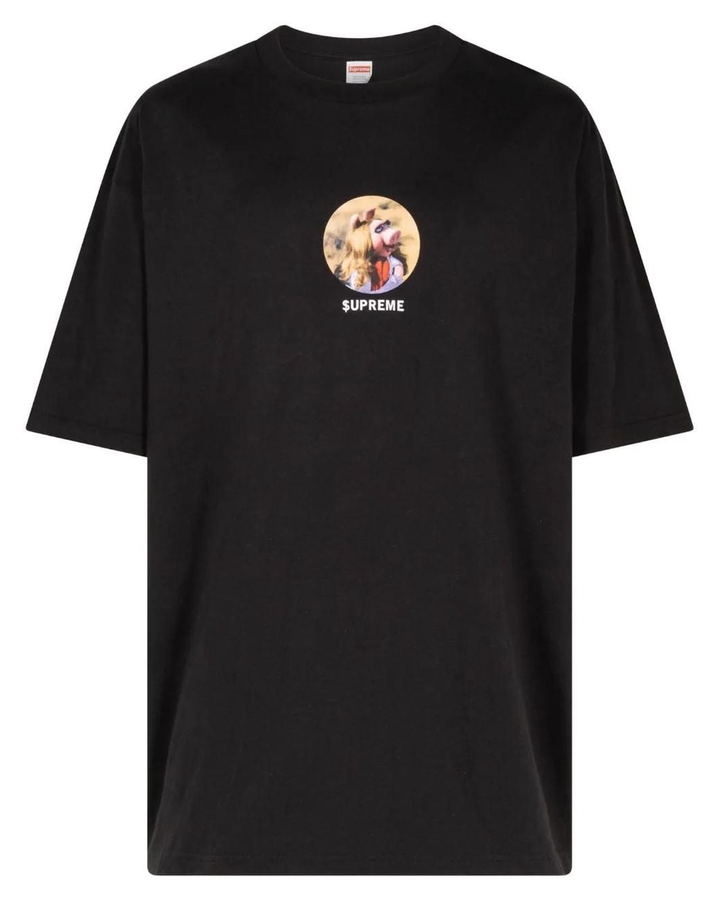 Supreme Black Miss Piggy T-Shirt