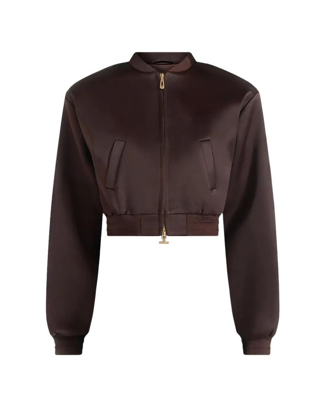Manière De Voir Black Veste Bomber Monique À Épaules Larges