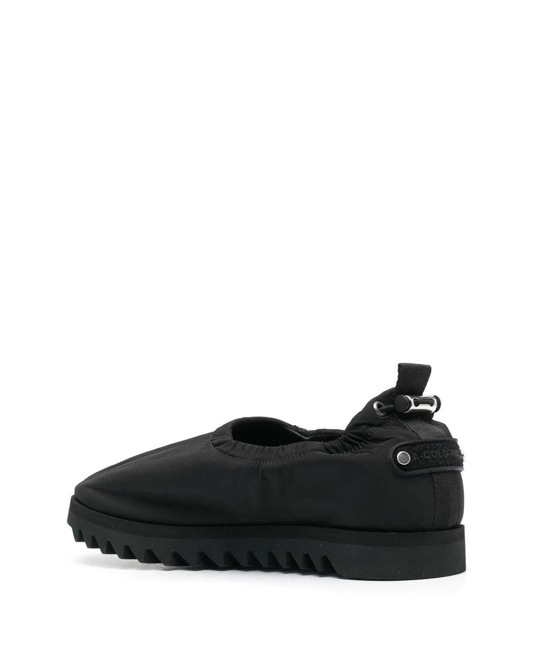 A_COLD_WALL* Black Drawstring Slip-On Sneakers for men