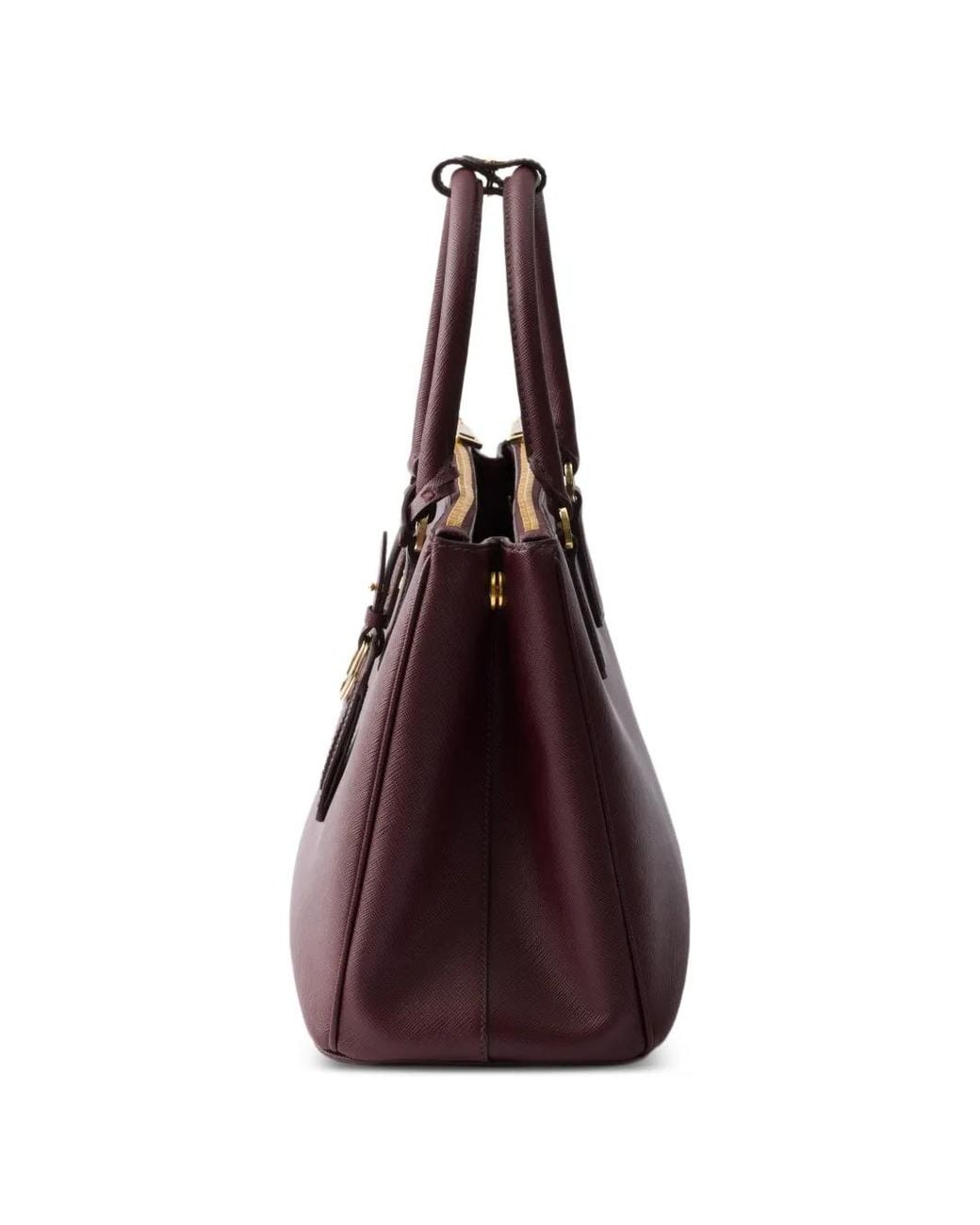 Prada Purple Galleria Large Saffiano Leather Bag