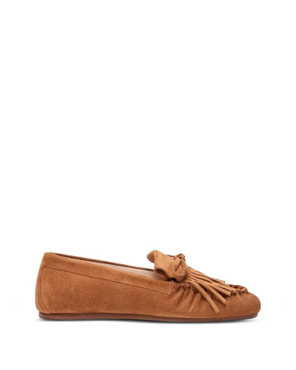 Stuart Weitzman Brown Britt Loafers