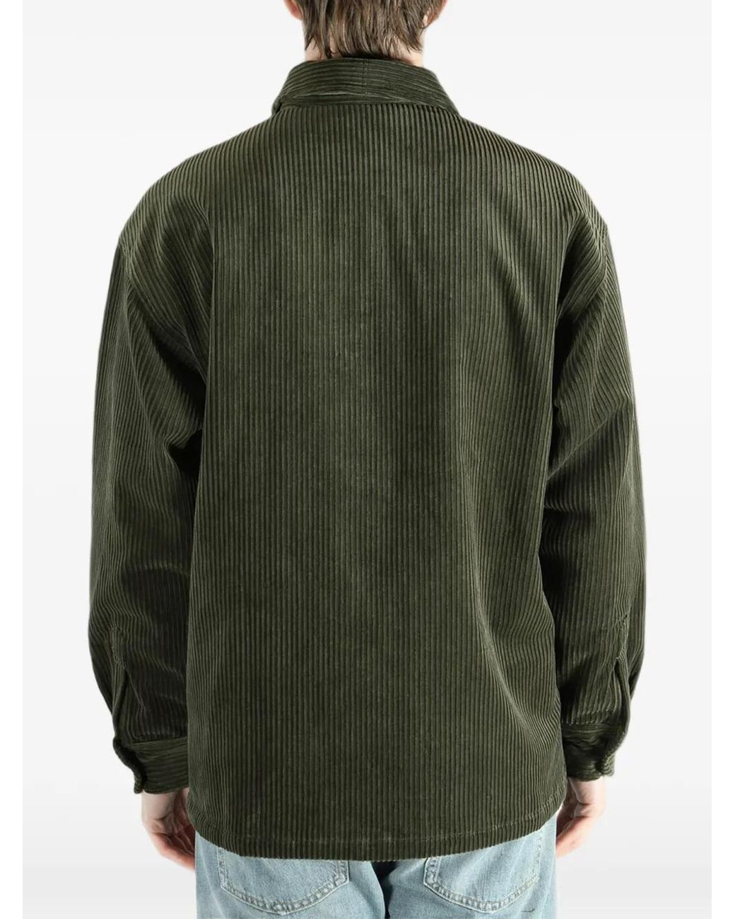Neighborhood Green Surchemise Cpo En Velours Côtelé for men