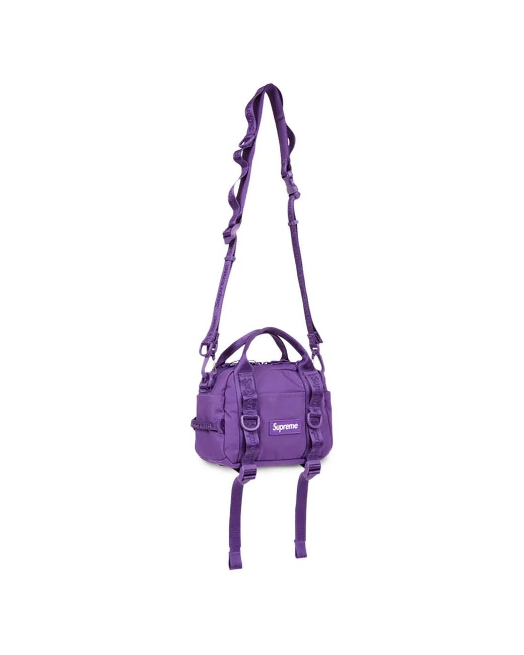 Supreme Mini Duffle Bag in Purple for Men | Lyst