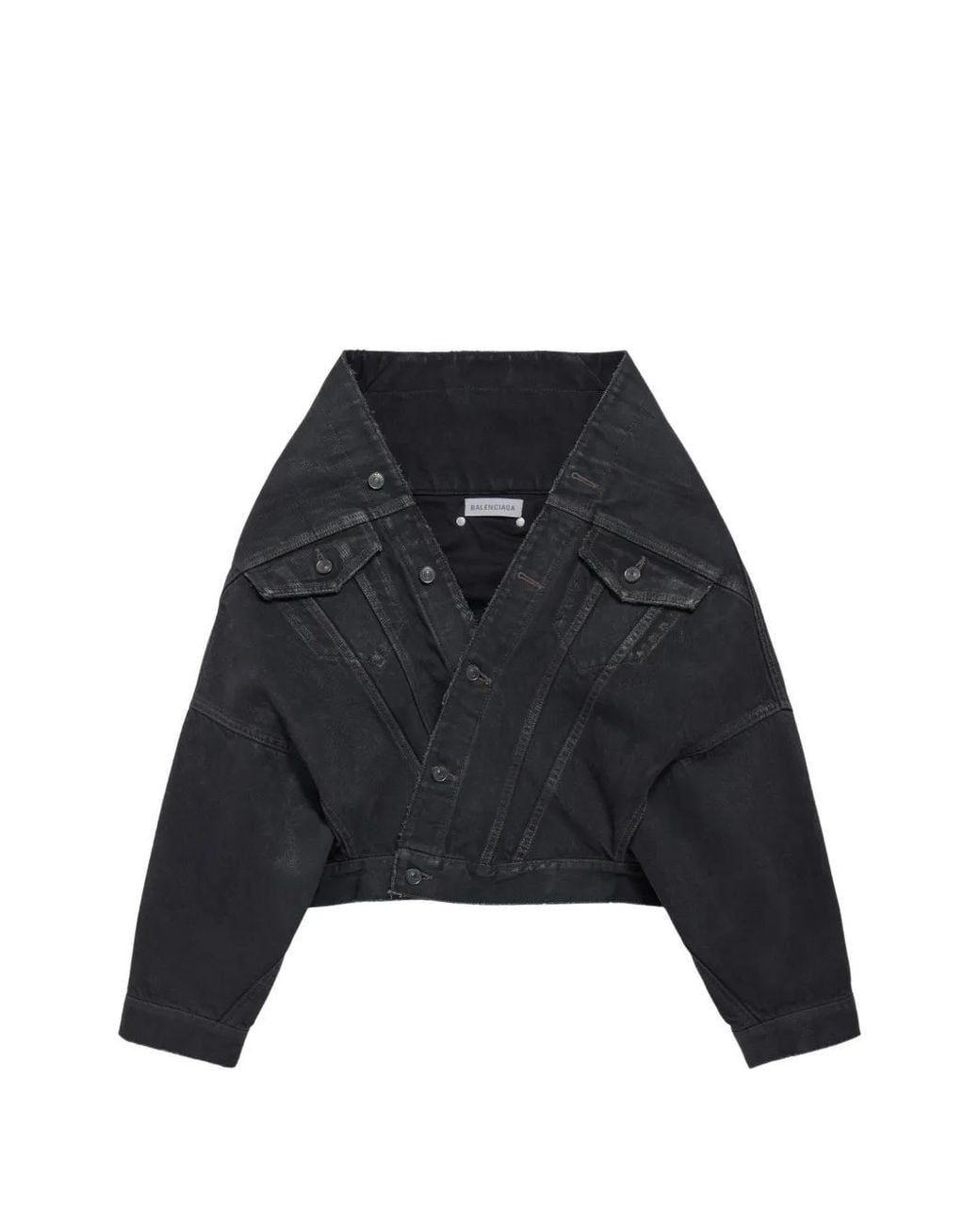 Balenciaga Black Wrap Jacket