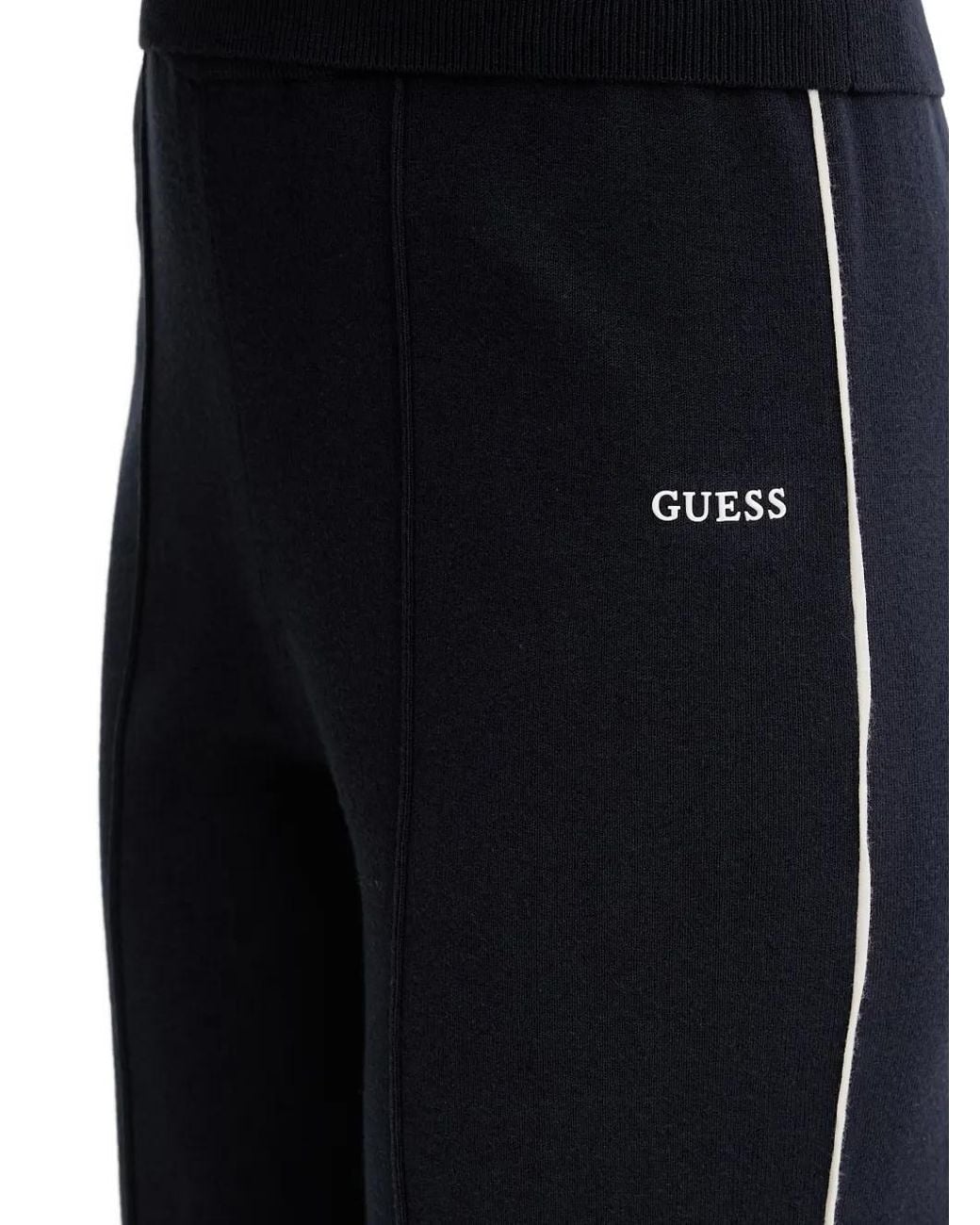 Guess Black Flared Sweatpants