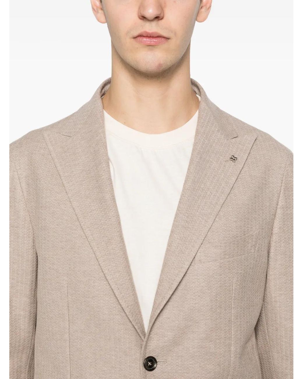 Tagliatore Natural Two-Button Blazer for men