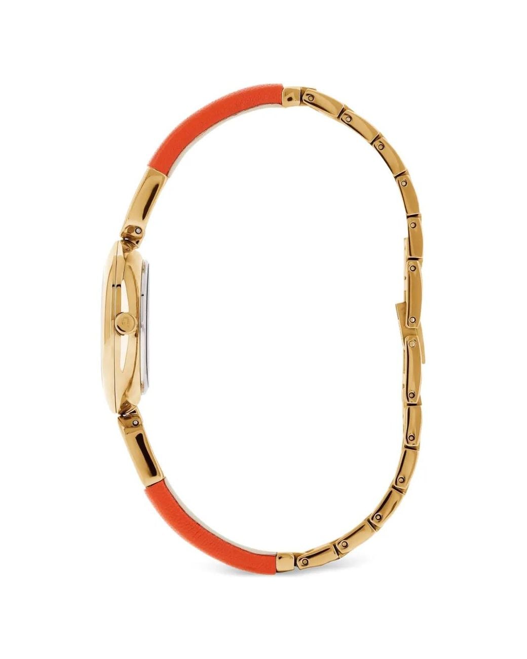 Furla White Bangle Leather 28Mm Watch