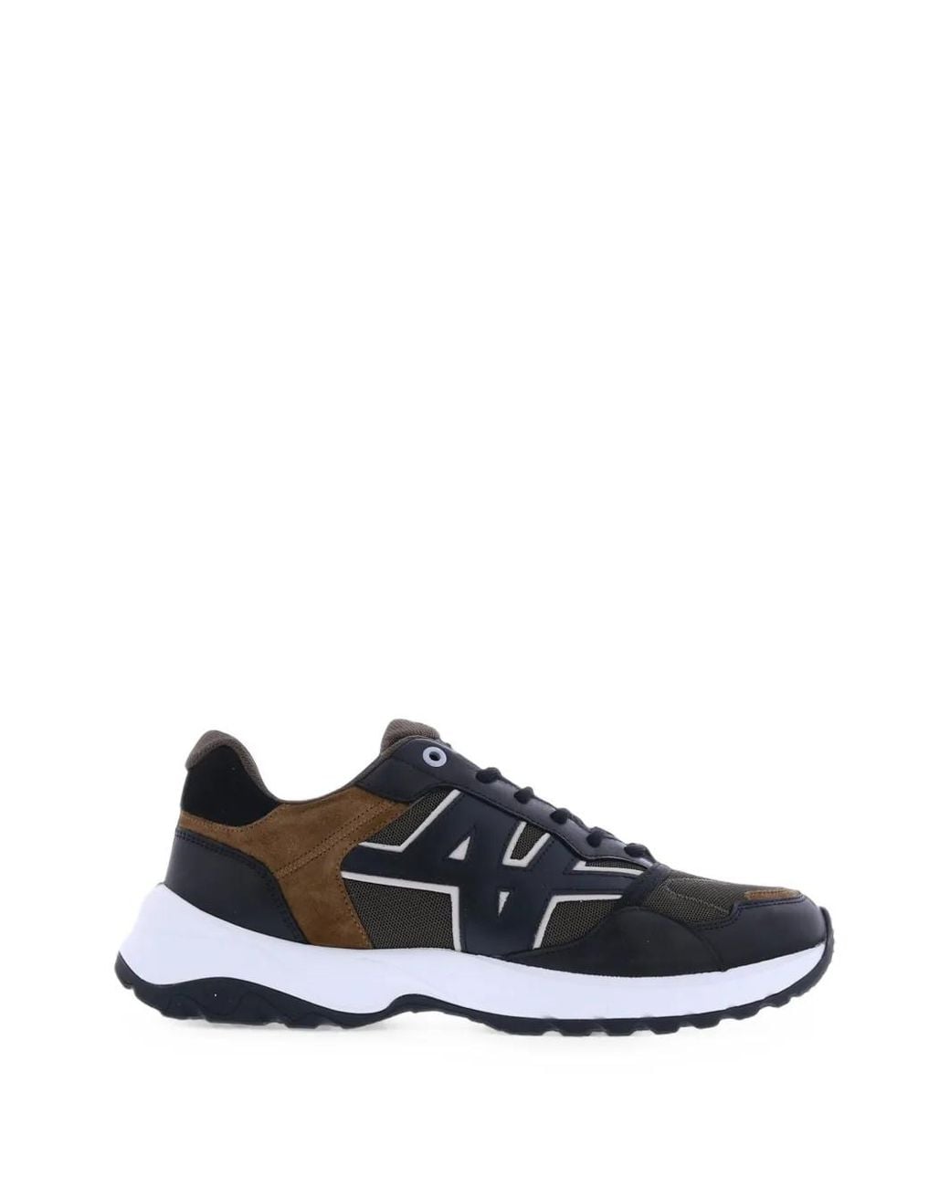 Nubikk White Ross Trek Edge Panelled Sneakers for men