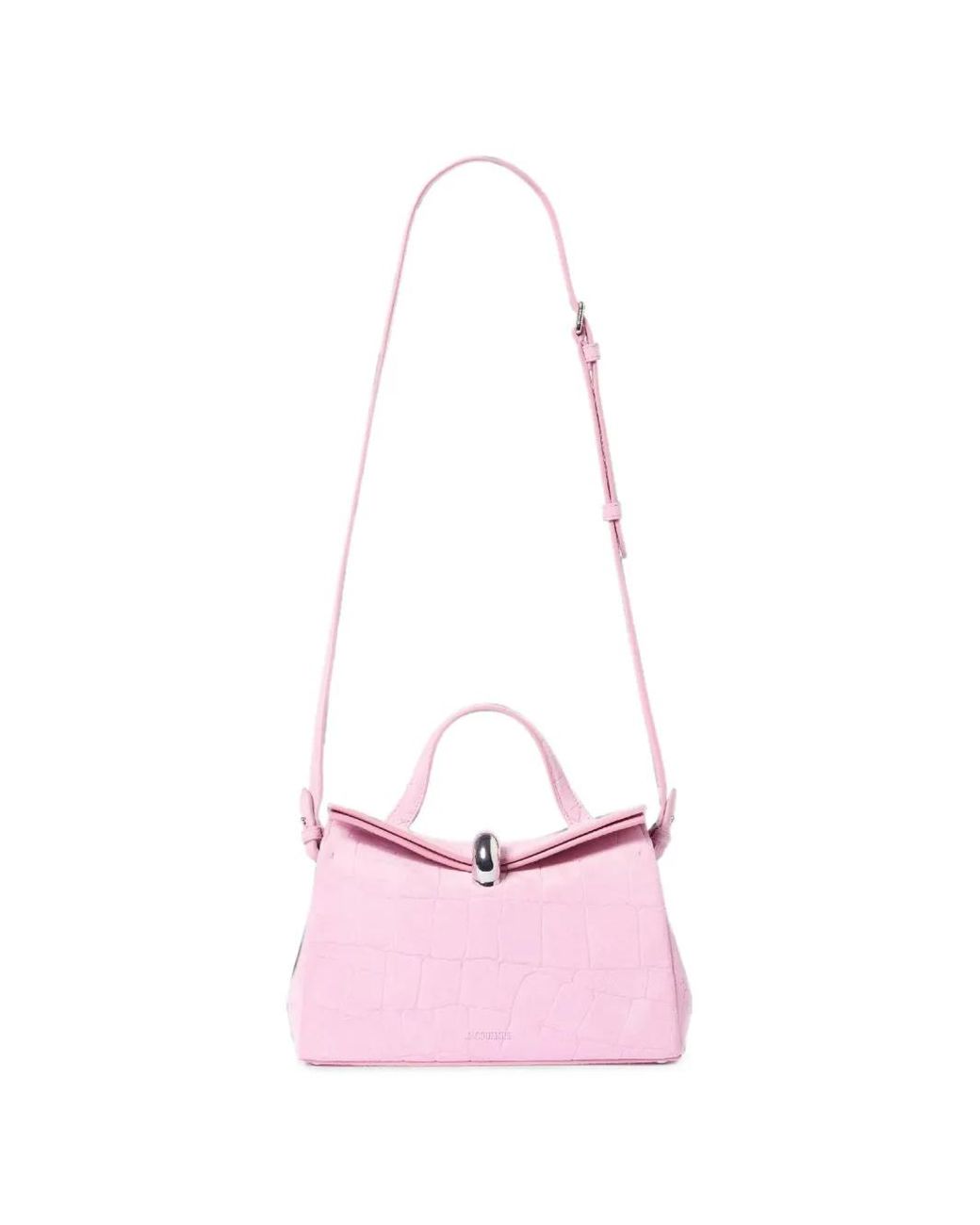 Jacquemus Pink The Small Valérie Folded Bag