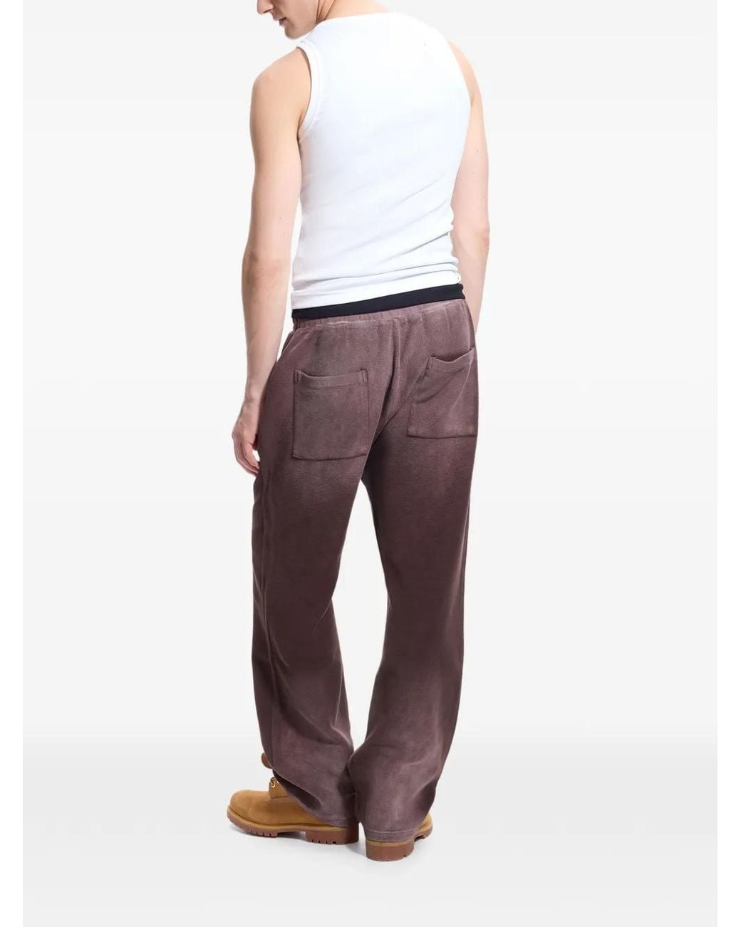 Protémoa Brown Drawstring Pocket Trousers