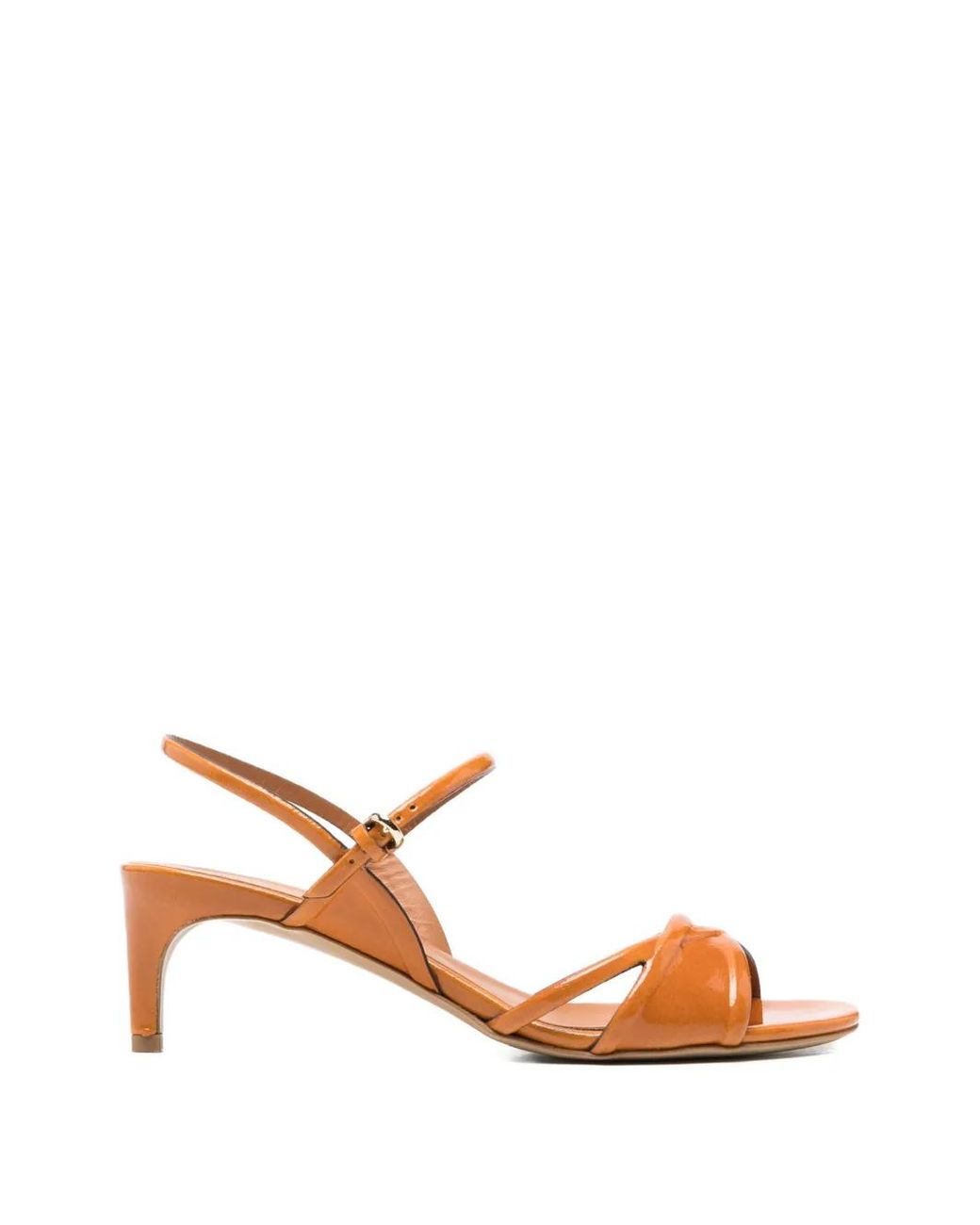 Roberto Del Carlo Pink Criss-Cross Strap Sandals
