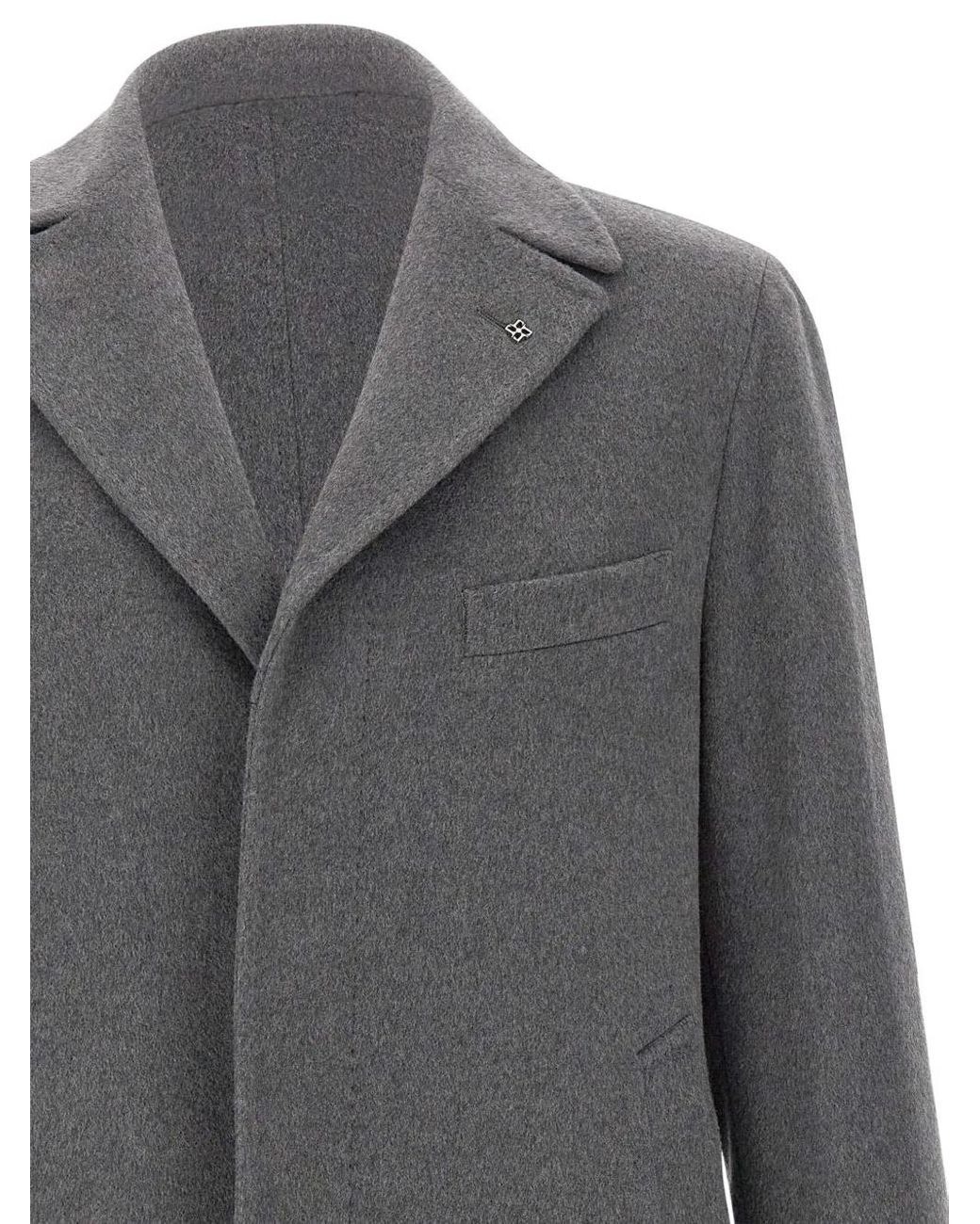 Abrigo Thomas Con Botones Tagliatore de hombre de color Gray