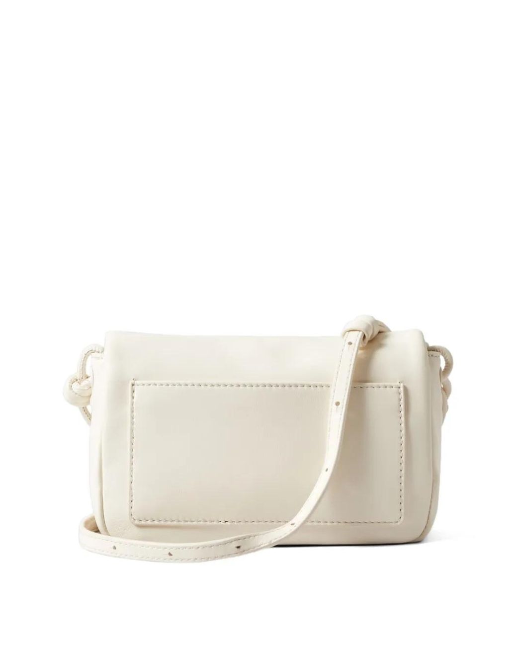 Claudie Pierlot Natural Sac À Bandoulière À Plaque Logo