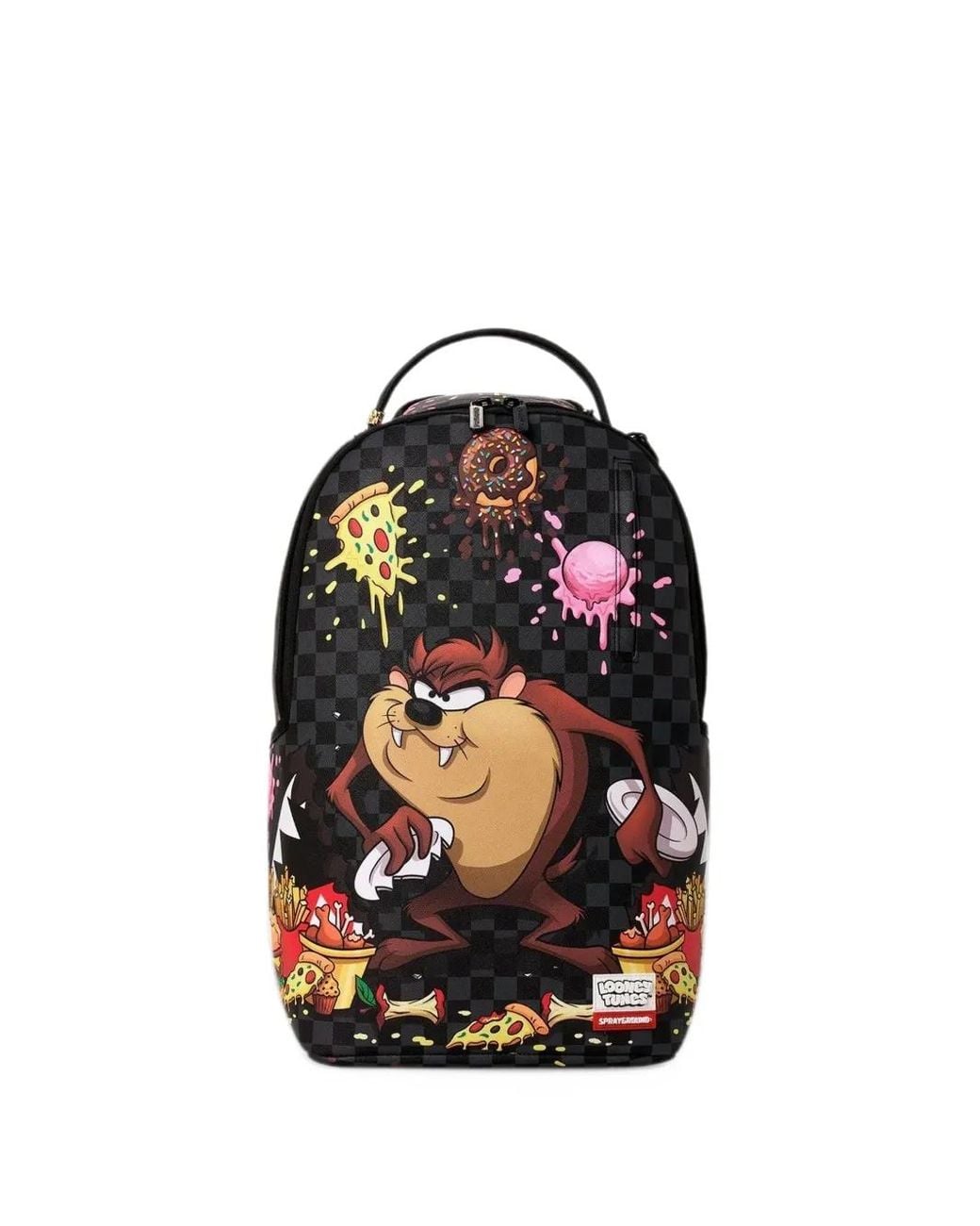 Sprayground Black X Looney Tunes Taz Backpack